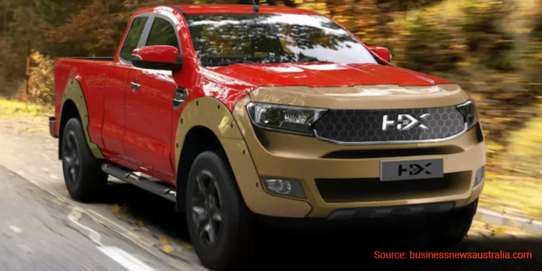 H2X Warrego Hydrogen ute